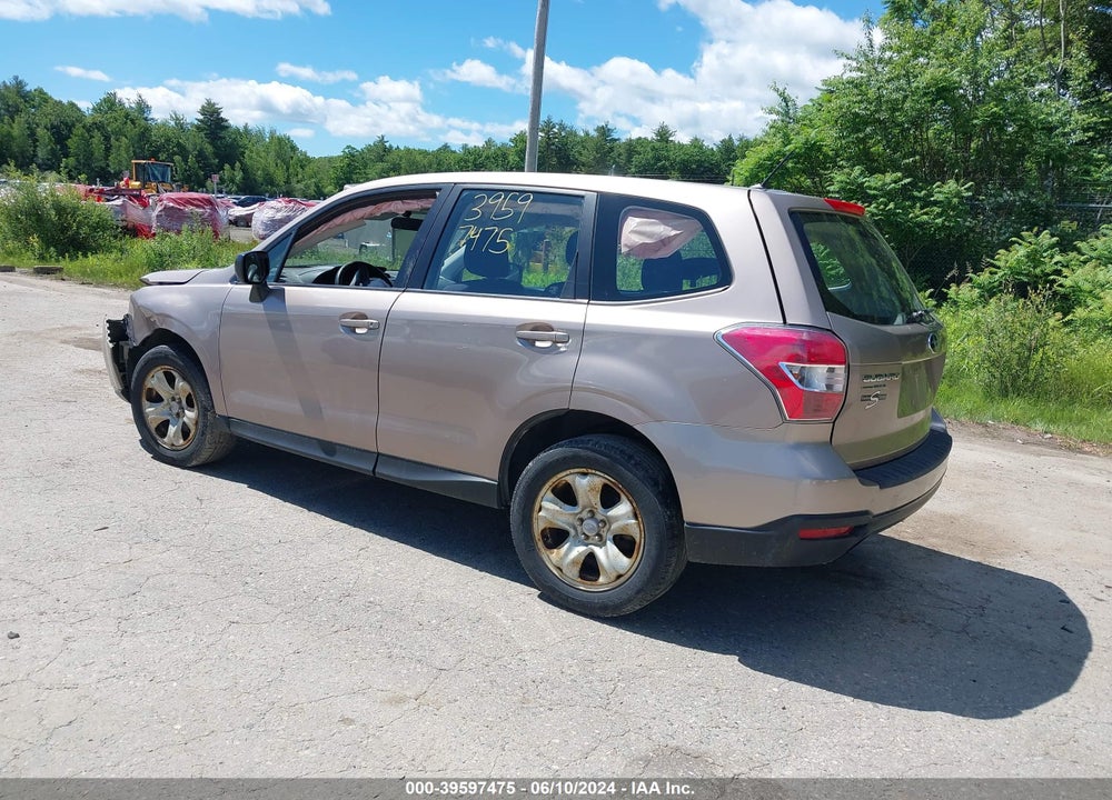 2014 SUBARU FORESTER 2.5I VIN: JF2SJAAC1EH452554