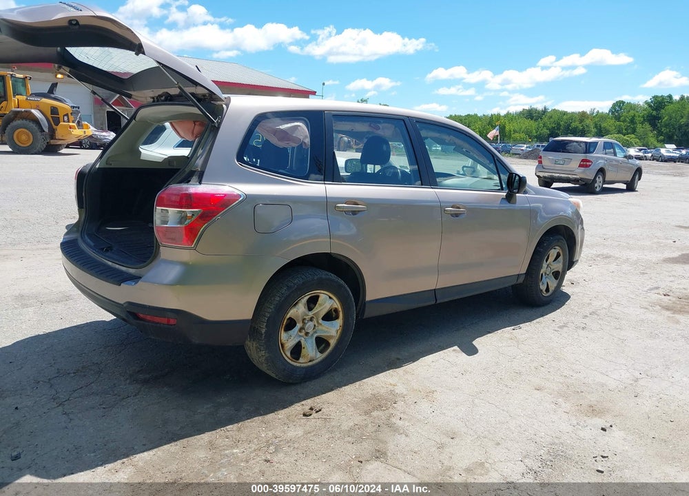 2014 SUBARU FORESTER 2.5I VIN: JF2SJAAC1EH452554