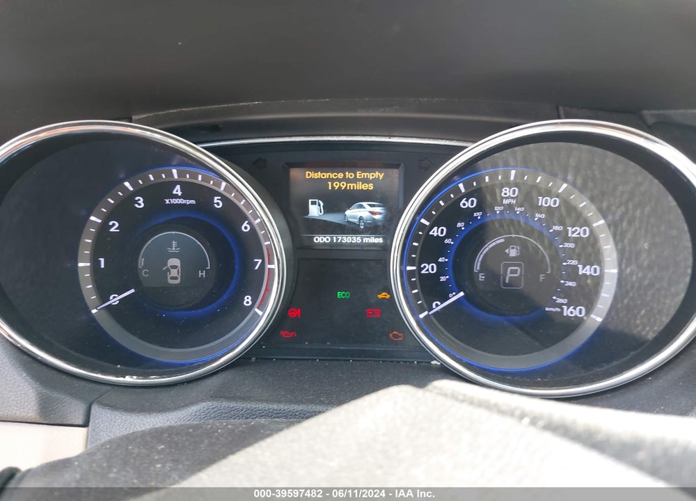 2014 HYUNDAI SONATA LIMITED VIN: 5NPEC4AC6EH878488
