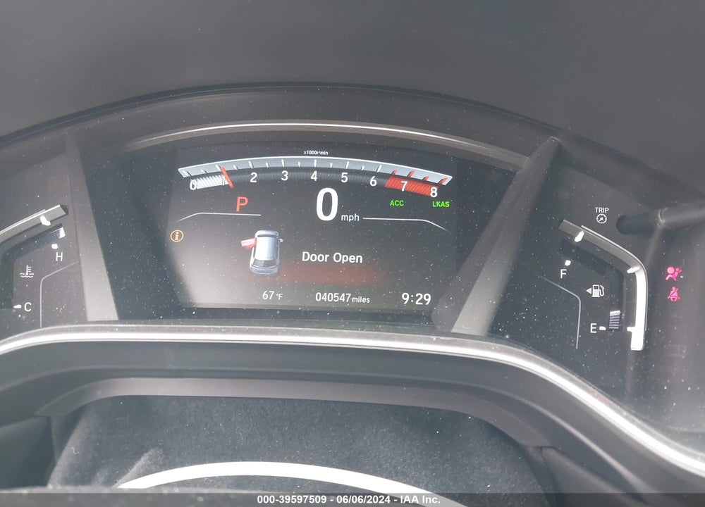 2017 HONDA CR-V TOURING VIN: 5J6RW2H99HL008977