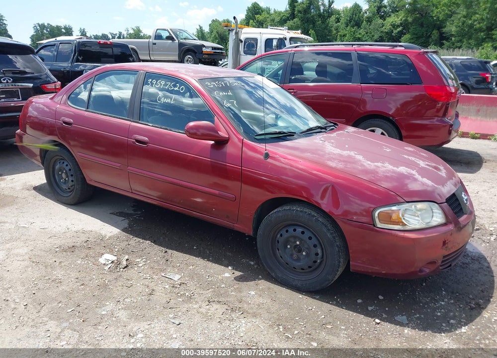 2004 NISSAN SENTRA 1.8S VIN: 3N1CB51D74L907720