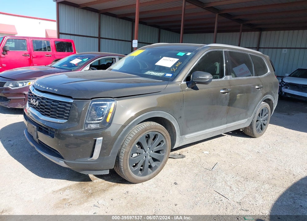 2022 KIA TELLURIDE S VIN: 5XYP6DHC8NG211404