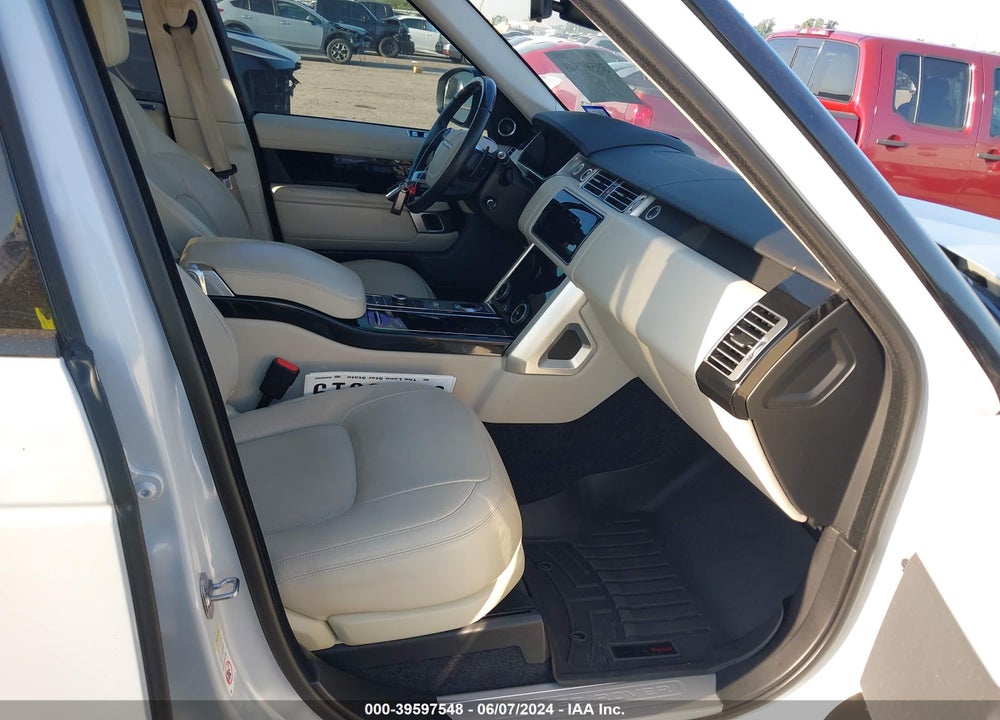 2019 LAND ROVER RANGE ROVER 3.0L V6 SUPERCHARGED HSE VIN: SALGS2SV6KA558891