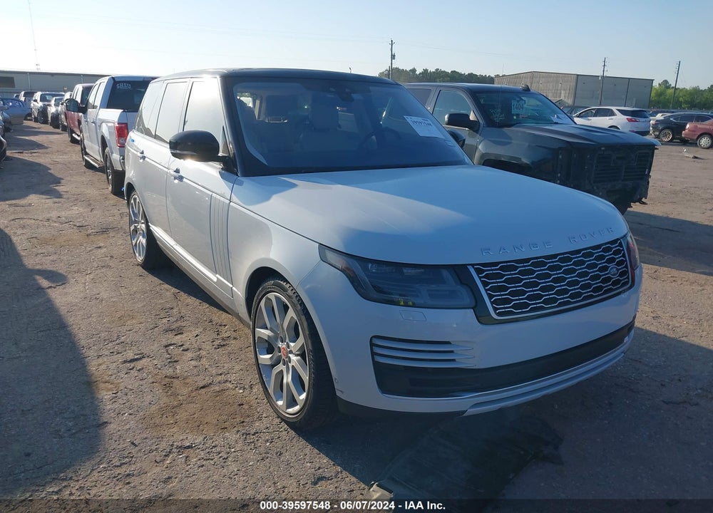 2019 LAND ROVER RANGE ROVER 3.0L V6 SUPERCHARGED HSE VIN: SALGS2SV6KA558891
