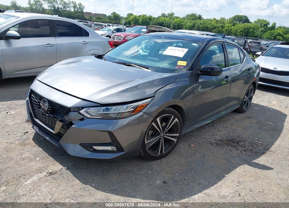 2021 NISSAN SENTRA SR XTRONIC CVT VIN: 3N1AB8DV7MY209821