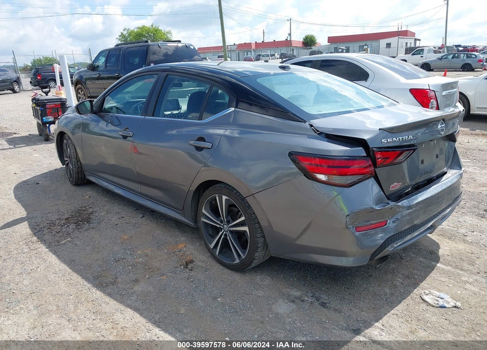 2021 NISSAN SENTRA SR XTRONIC CVT VIN: 3N1AB8DV7MY209821