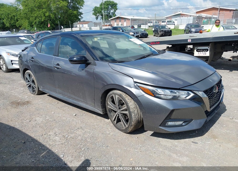 2021 NISSAN SENTRA SR XTRONIC CVT VIN: 3N1AB8DV7MY209821