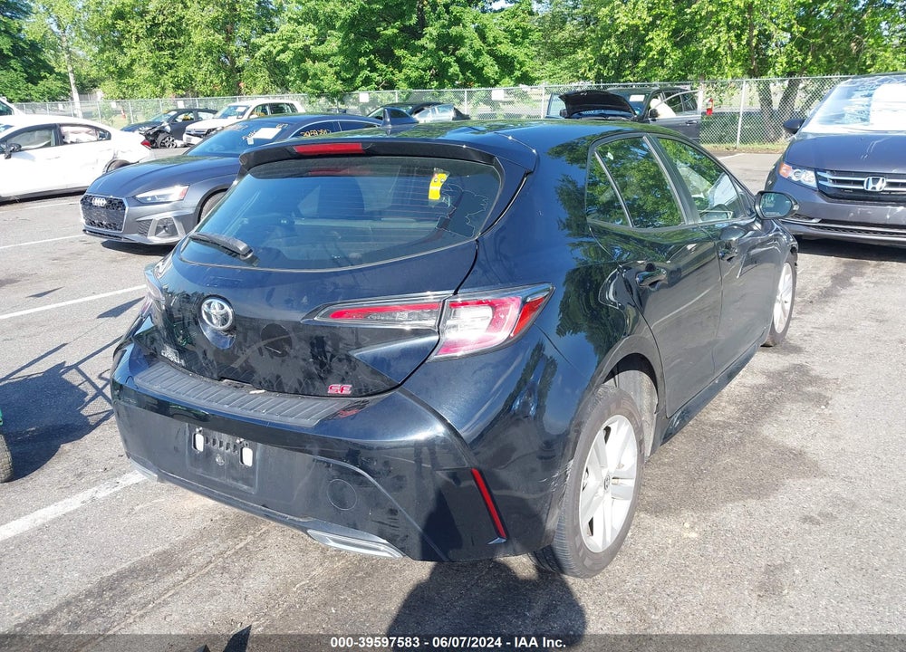 2020 TOYOTA COROLLA SE VIN: JTND4RBE3L3082856