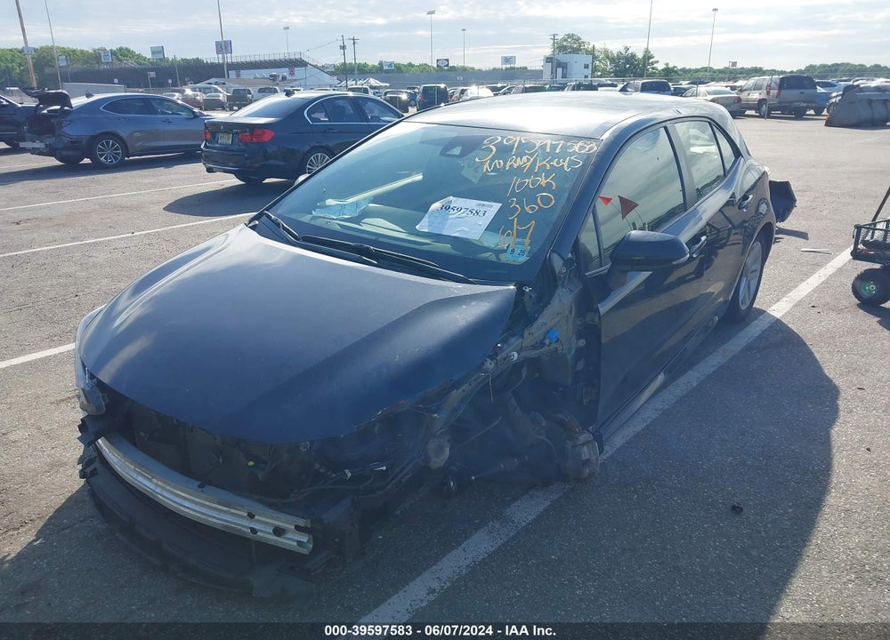 2020 TOYOTA COROLLA SE VIN: JTND4RBE3L3082856