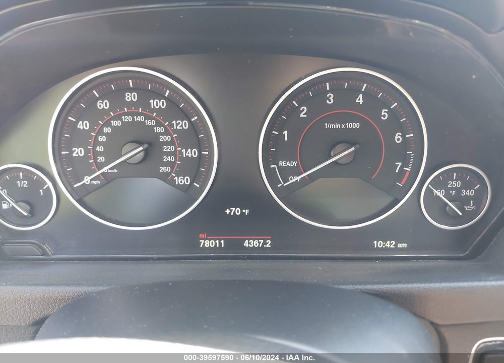 2016 BMW 340I VIN: WBA8B3G56GNT92024