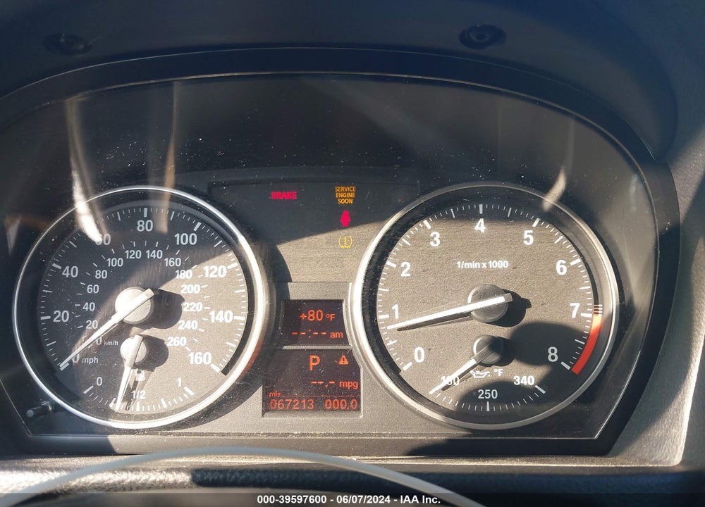 2010 BMW 328I VIN: WBAWR3C59AP461907