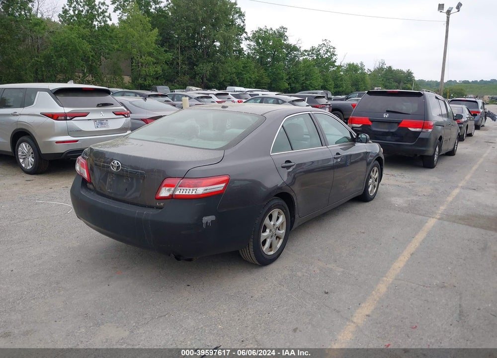 2011 TOYOTA CAMRY LE VIN: 4T4BF3EK4BR180146