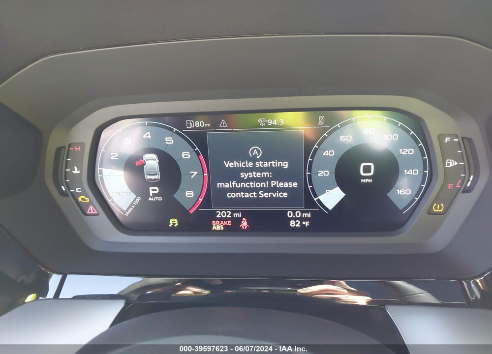 2024 AUDI A3 PREMIUM 40 TFSI QUATTRO S TRONIC VIN: WAUGUDGYXRA063374