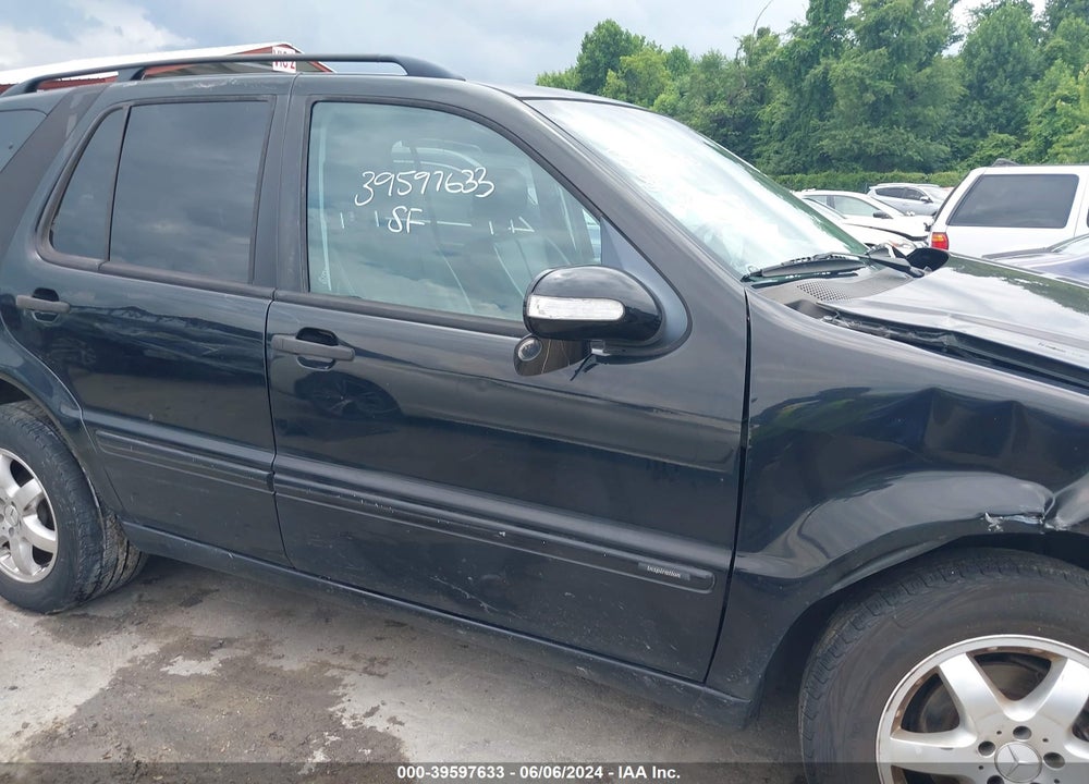 2004 MERCEDES-BENZ ML 350 VIN: 4JGAB57E74A498643