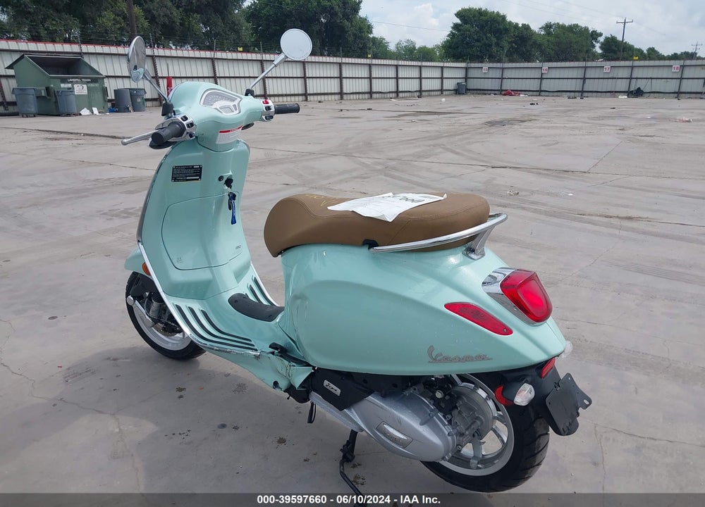 2023 VESPA PRIMAVERA/SPRINT 150 VIN: ZAPM818G0P5908963