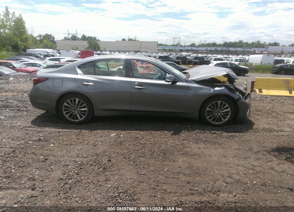 2021 INFINITI Q50 LUXE AWD VIN: JN1EV7BR1MM756059