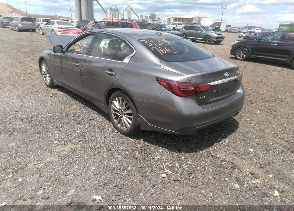 2021 INFINITI Q50 LUXE AWD VIN: JN1EV7BR1MM756059