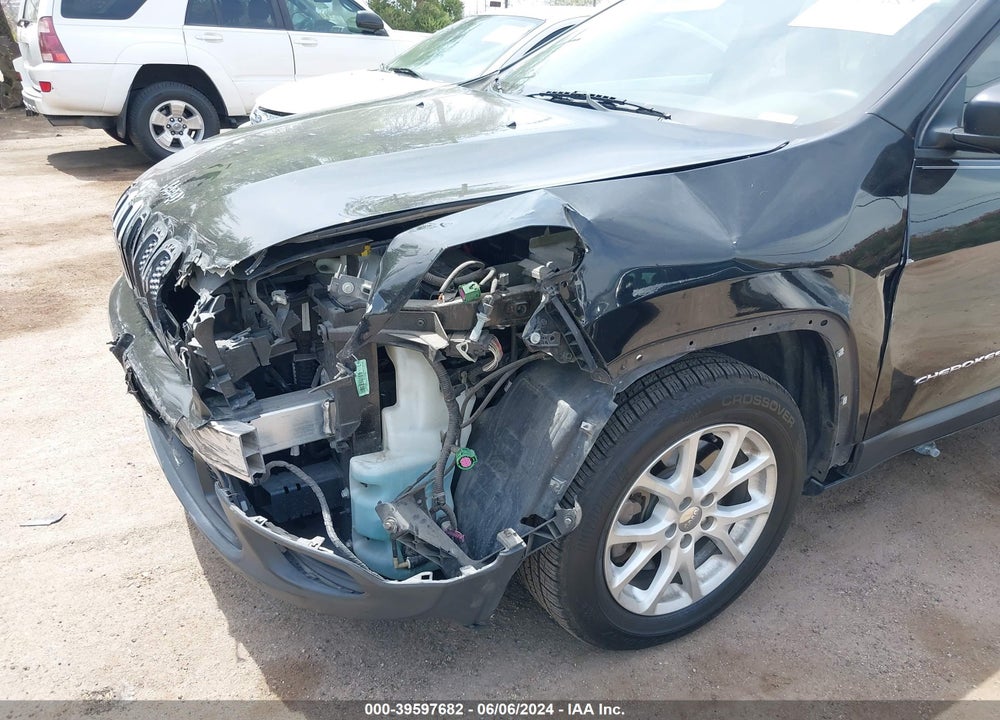 2016 JEEP CHEROKEE SPORT VIN: 1C4PJLAB0GW376170