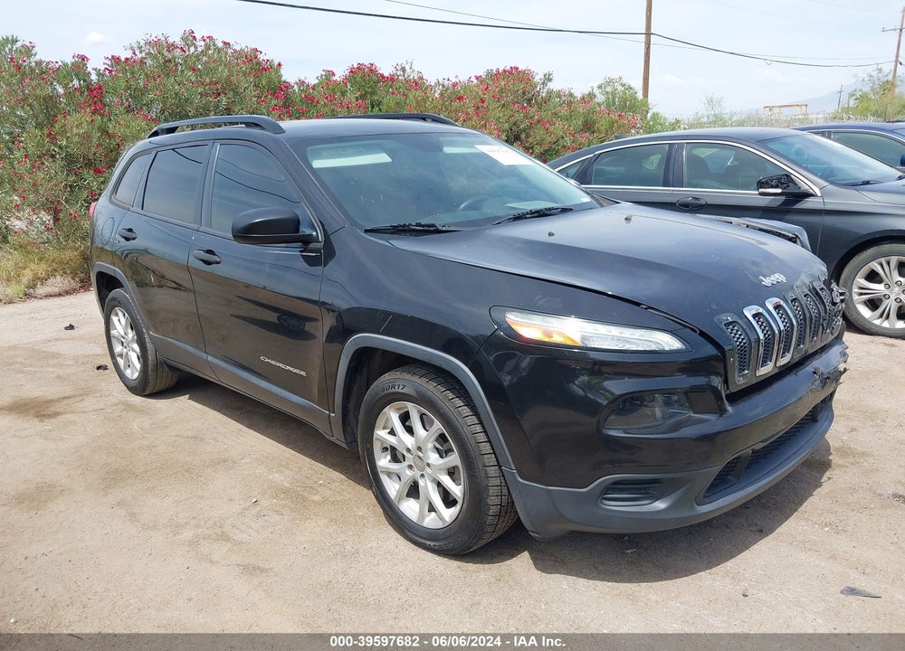 2016 JEEP CHEROKEE SPORT VIN: 1C4PJLAB0GW376170