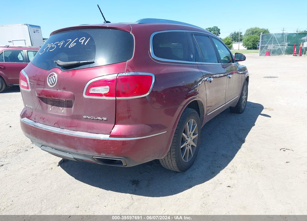 2015 BUICK ENCLAVE LEATHER VIN: 5GAKRBKD9FJ358454