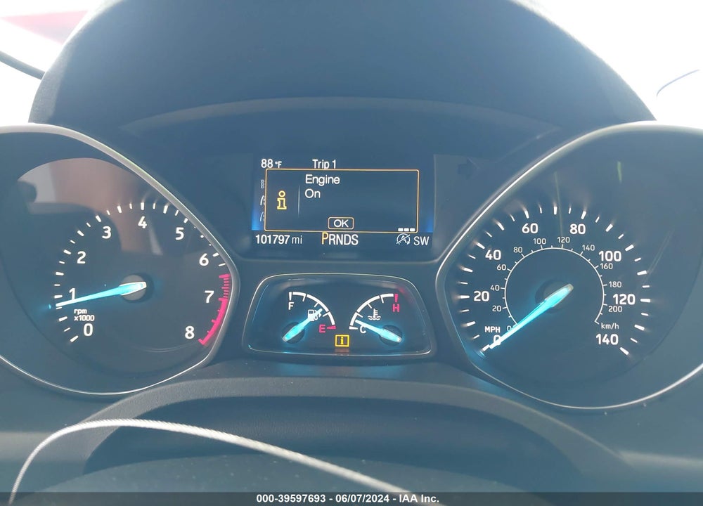 2017 FORD ESCAPE SE VIN: 1FMCU0GD3HUF02351