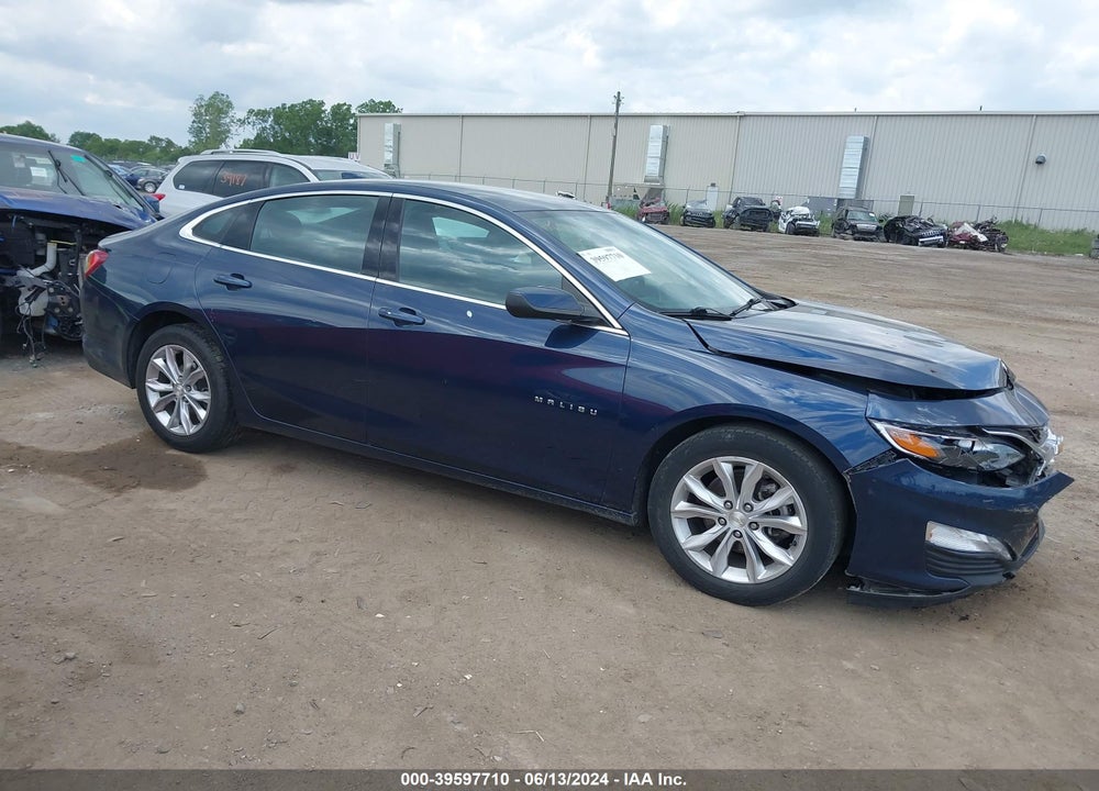 2020 CHEVROLET MALIBU FWD LT VIN: 1G1ZD5ST7LF152433