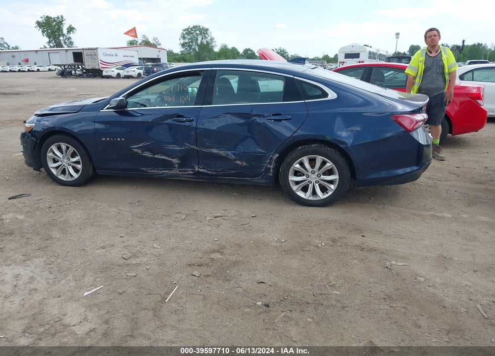 2020 CHEVROLET MALIBU FWD LT VIN: 1G1ZD5ST7LF152433