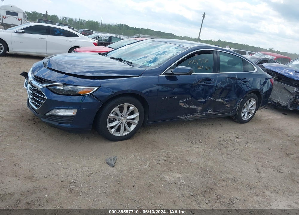 2020 CHEVROLET MALIBU FWD LT VIN: 1G1ZD5ST7LF152433