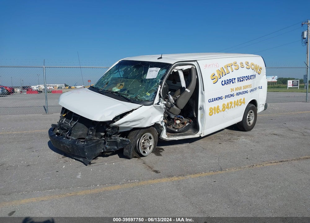2014 CHEVROLET EXPRESS 2500 VIN: 1GCWGFFA5E1158599