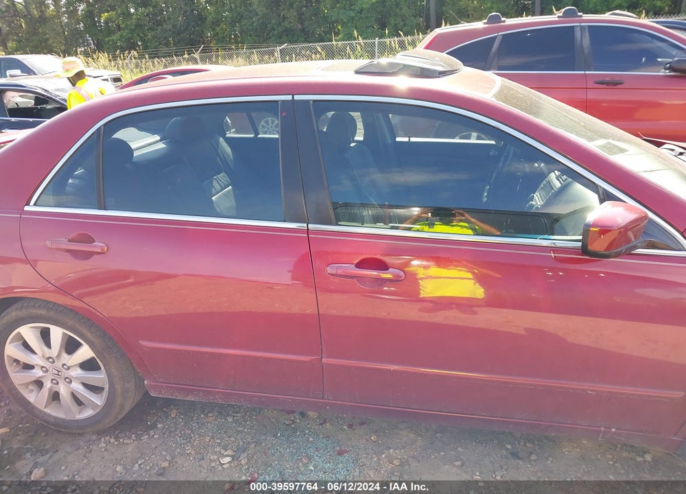 2007 HONDA ACCORD 3.0 EX VIN: 1HGCM665X7A033634