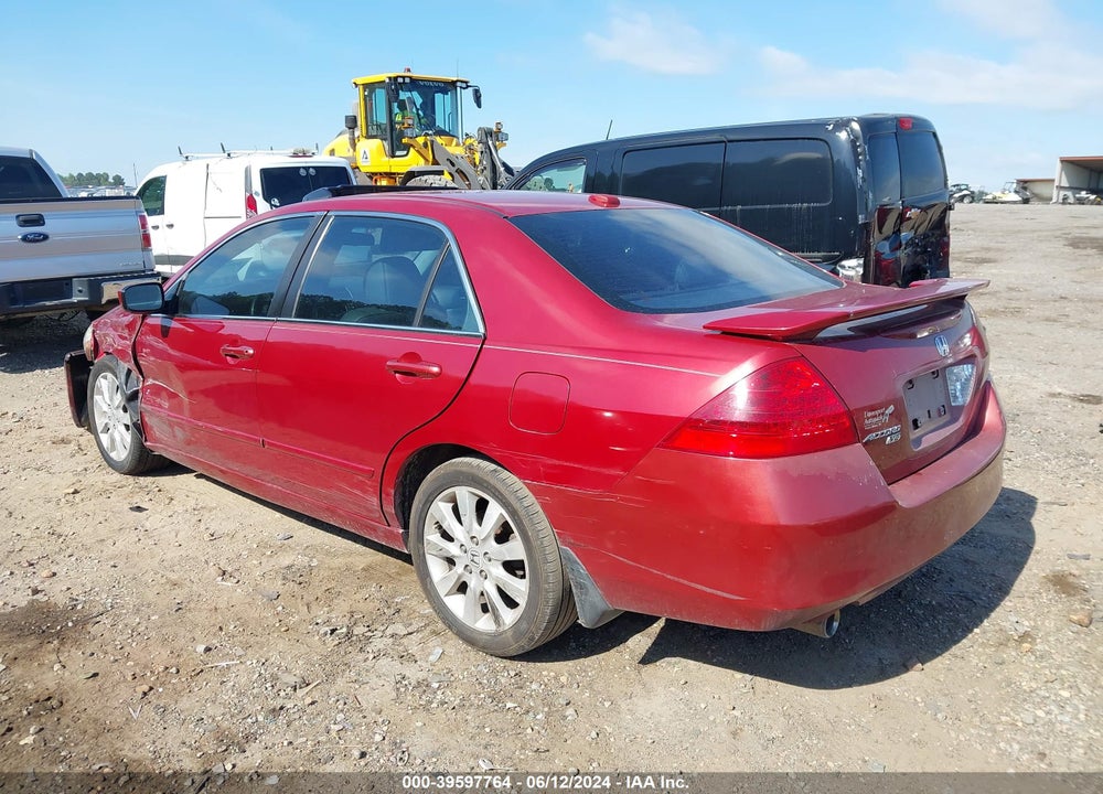 2007 HONDA ACCORD 3.0 EX VIN: 1HGCM665X7A033634