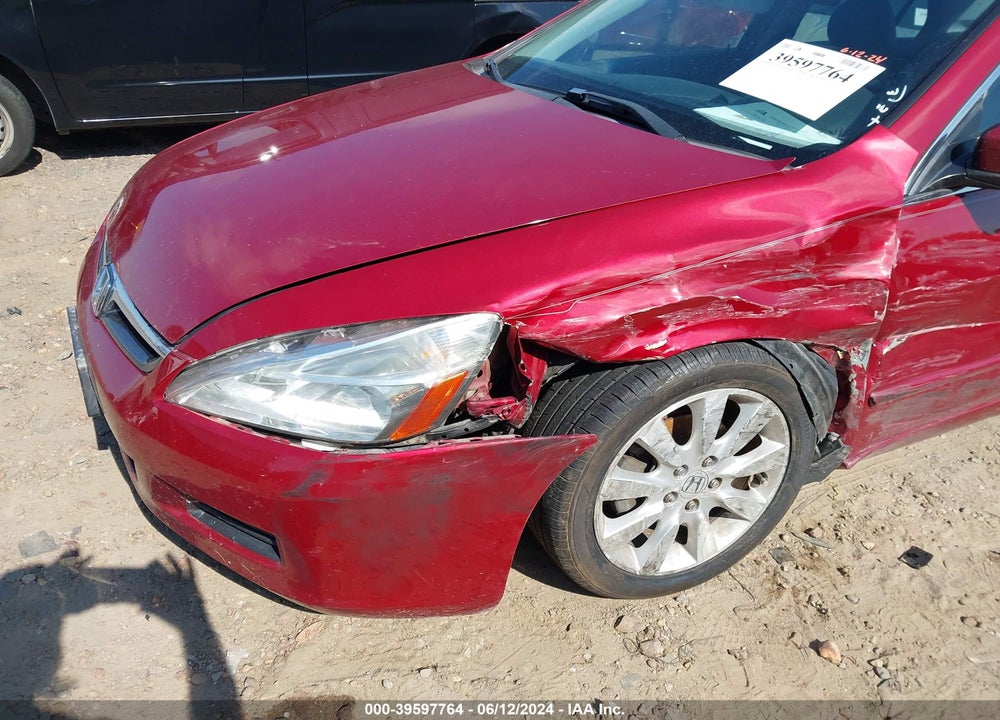 2007 HONDA ACCORD 3.0 EX VIN: 1HGCM665X7A033634