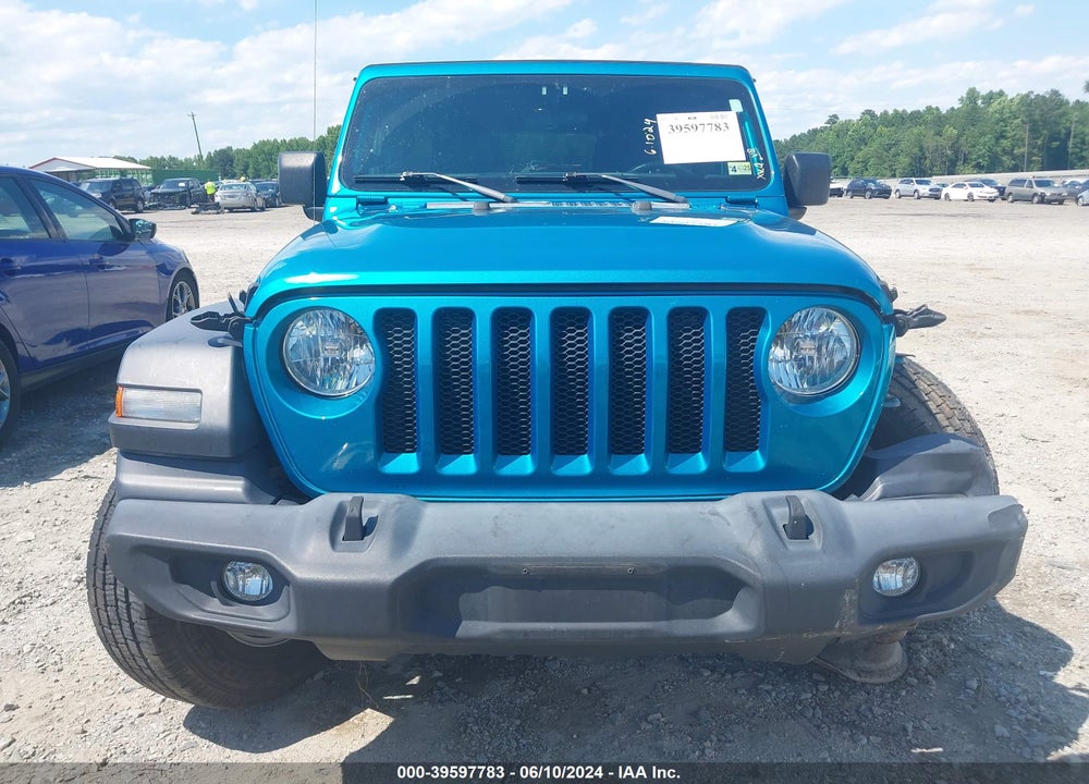 2020 JEEP WRANGLER UNLIMITED SPORT S 4X4 VIN: 1C4HJXDG2LW206017