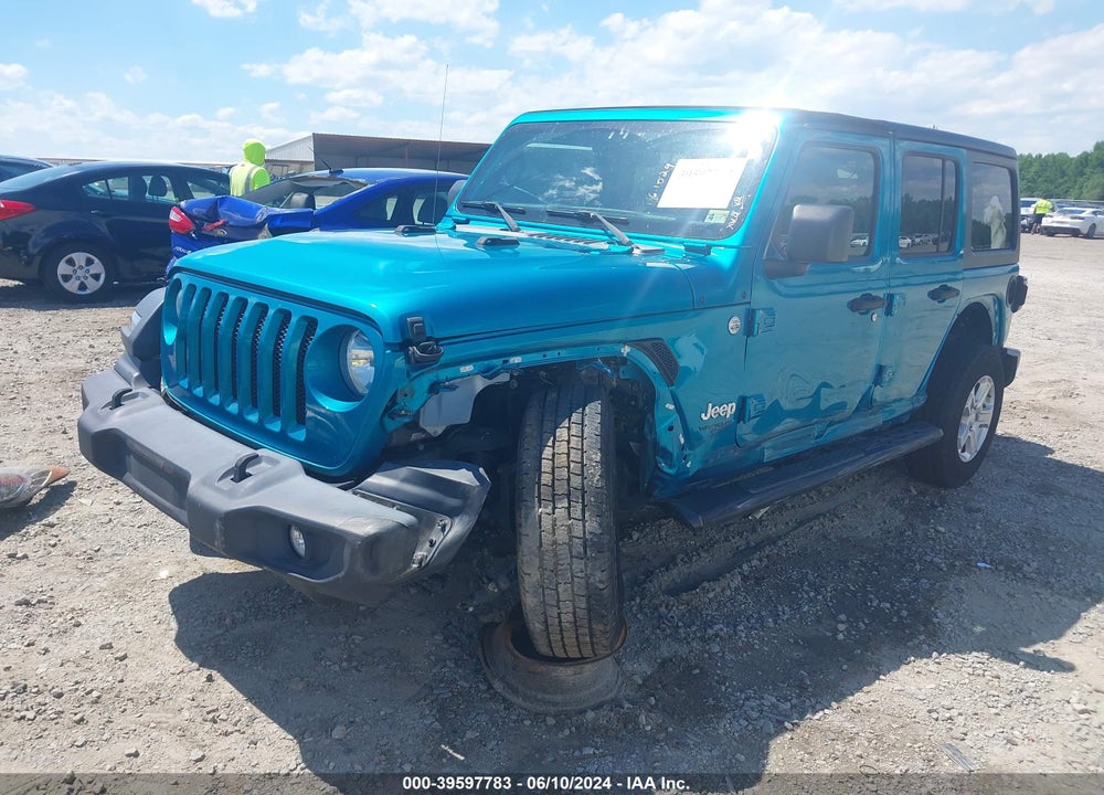 2020 JEEP WRANGLER UNLIMITED SPORT S 4X4 VIN: 1C4HJXDG2LW206017