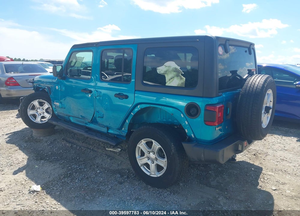 2020 JEEP WRANGLER UNLIMITED SPORT S 4X4 VIN: 1C4HJXDG2LW206017