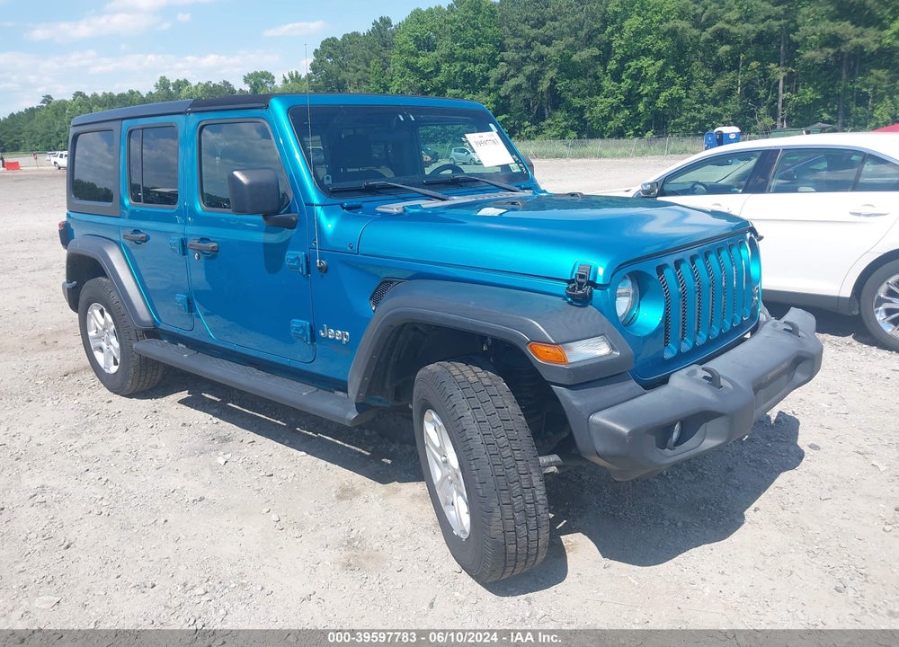 2020 JEEP WRANGLER UNLIMITED SPORT S 4X4 VIN: 1C4HJXDG2LW206017