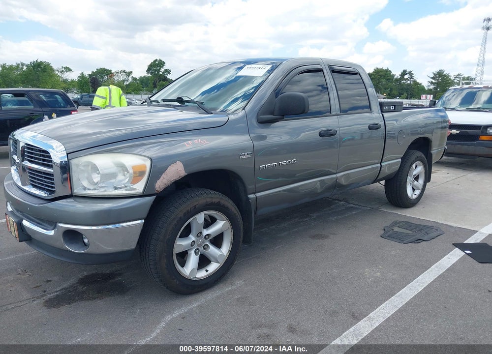 2007 DODGE RAM 1500 SLT/TRX4 OFF ROAD/SPORT VIN: 1D7HU18257S221374