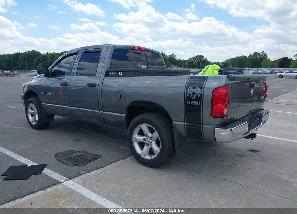 2007 DODGE RAM 1500 SLT/TRX4 OFF ROAD/SPORT VIN: 1D7HU18257S221374