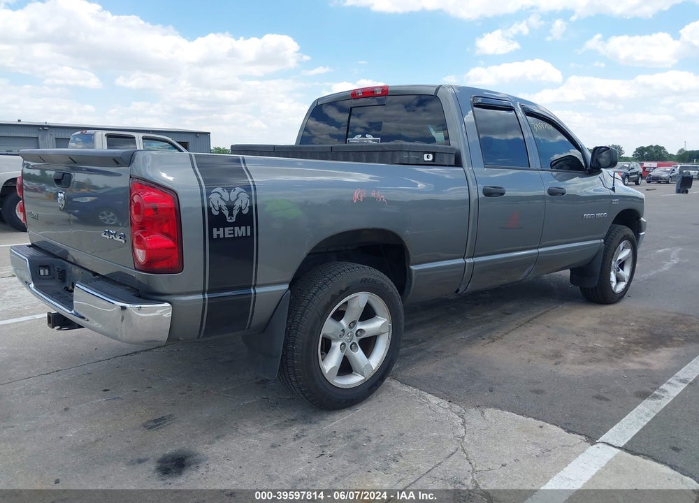 2007 DODGE RAM 1500 SLT/TRX4 OFF ROAD/SPORT VIN: 1D7HU18257S221374