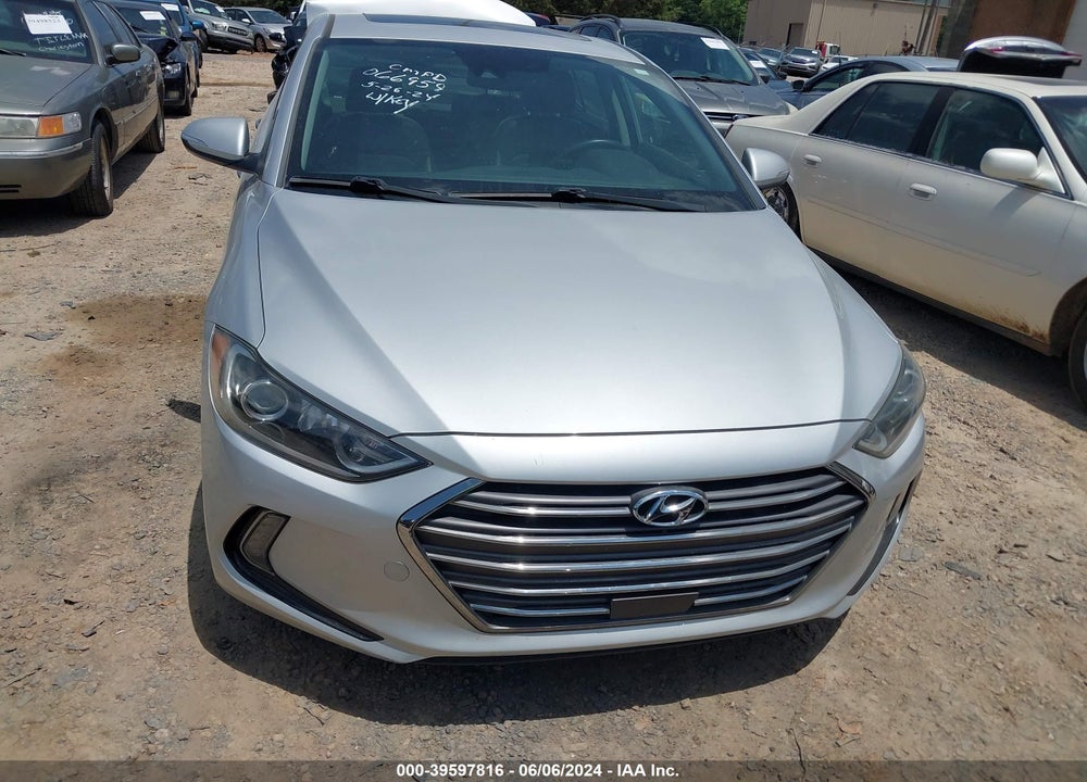 2017 HYUNDAI ELANTRA LIMITED VIN: KMHD84LFXHU066959