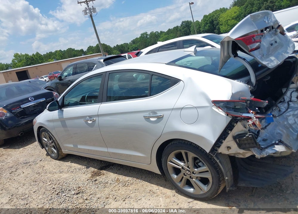 2017 HYUNDAI ELANTRA LIMITED VIN: KMHD84LFXHU066959