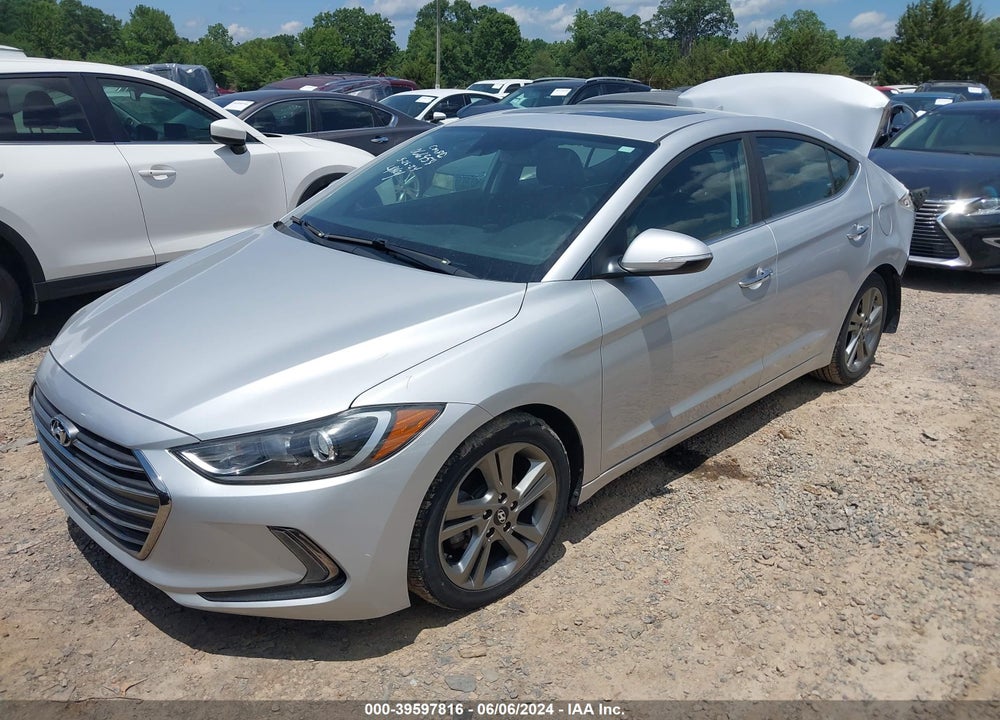 2017 HYUNDAI ELANTRA LIMITED VIN: KMHD84LFXHU066959