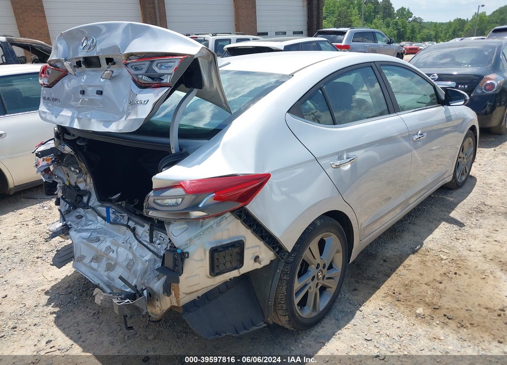2017 HYUNDAI ELANTRA LIMITED VIN: KMHD84LFXHU066959