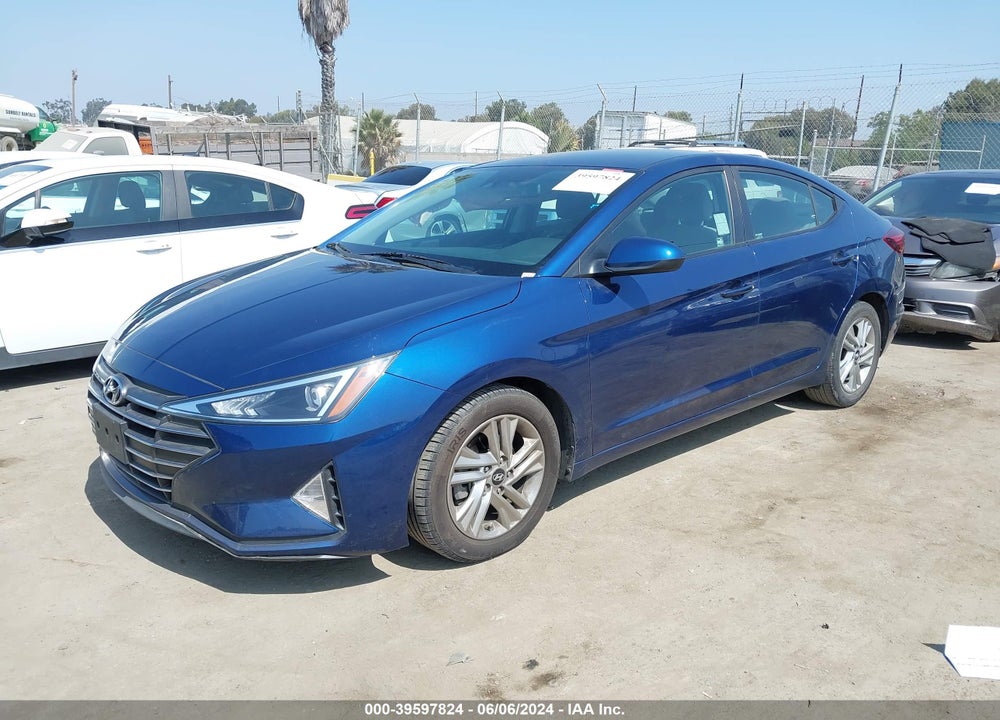 2020 HYUNDAI ELANTRA SEL VIN: 5NPD84LF4LH578059
