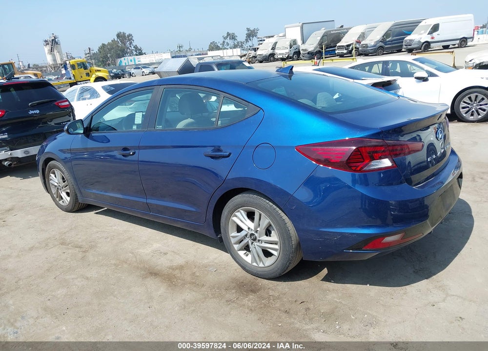2020 HYUNDAI ELANTRA SEL VIN: 5NPD84LF4LH578059