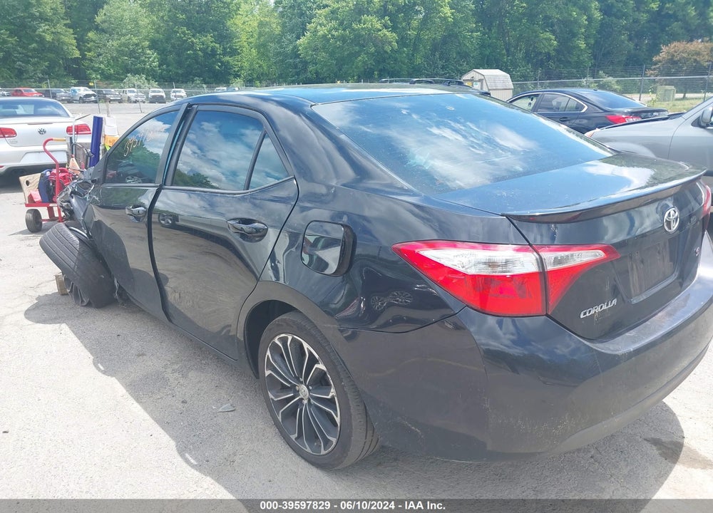 2015 TOYOTA COROLLA S PLUS VIN: 2T1BURHE3FC391242