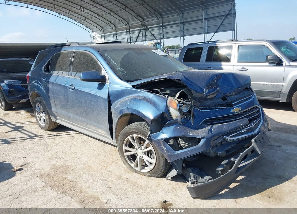 2016 CHEVROLET EQUINOX LT VIN: 2GNALCEK5G6121199