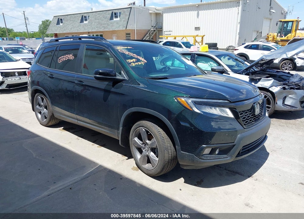 2019 HONDA PASSPORT TOURING VIN: 5FNYF7H9XKB001593