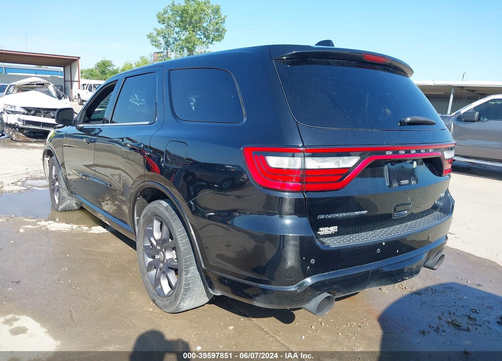 2017 DODGE DURANGO R/T RWD VIN: 1C4SDHCT1HC752785