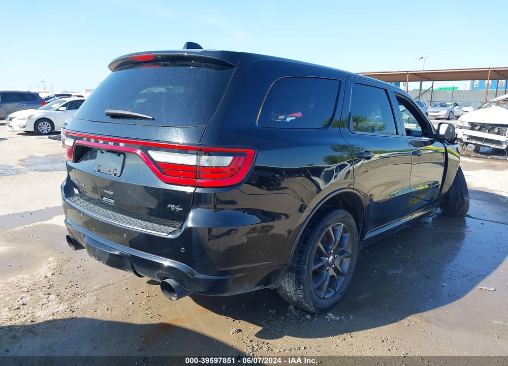 2017 DODGE DURANGO R/T RWD VIN: 1C4SDHCT1HC752785